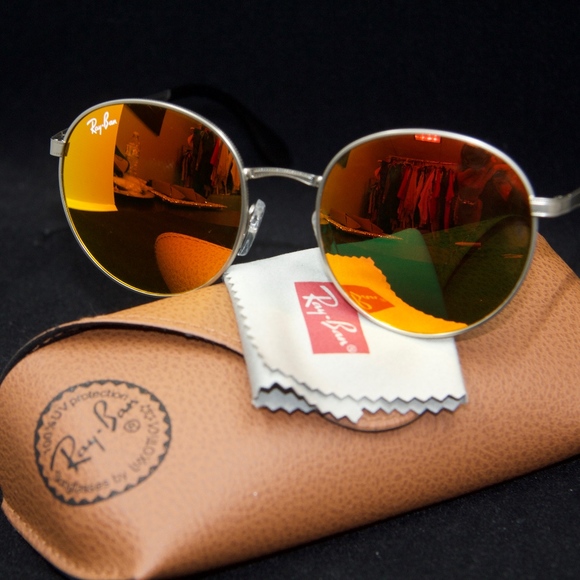 Ray-Ban Accessories - Ray Ban "Festival Sunset" Orange on Silver Sunnies